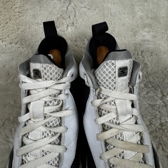 Nike Shox VC 3 Shoes Mens Size 11 Basketball 407628-100 White Black Silver - Picture 5 of 11